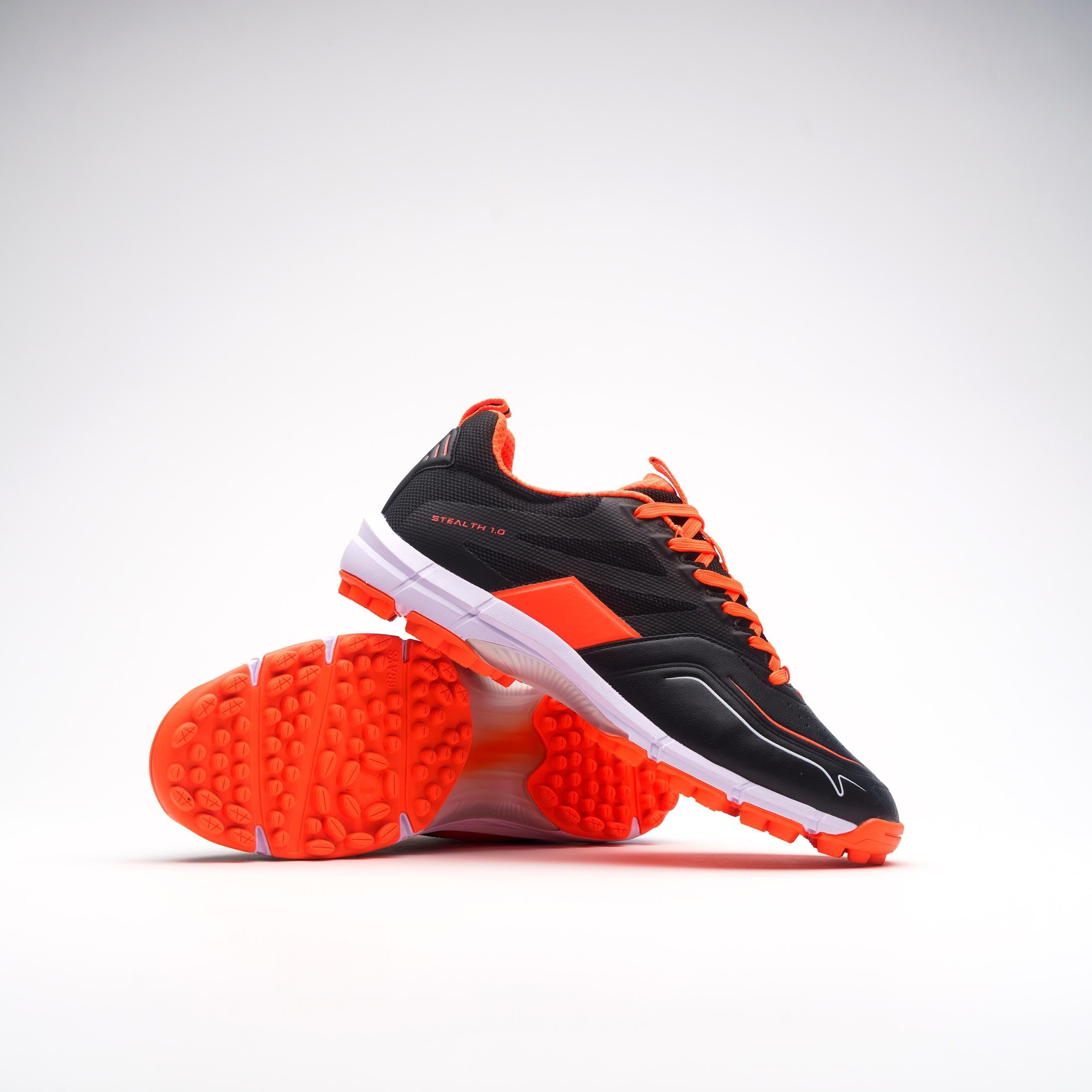 HSEA24Shoes Stealth 1.0 Black Orange Main