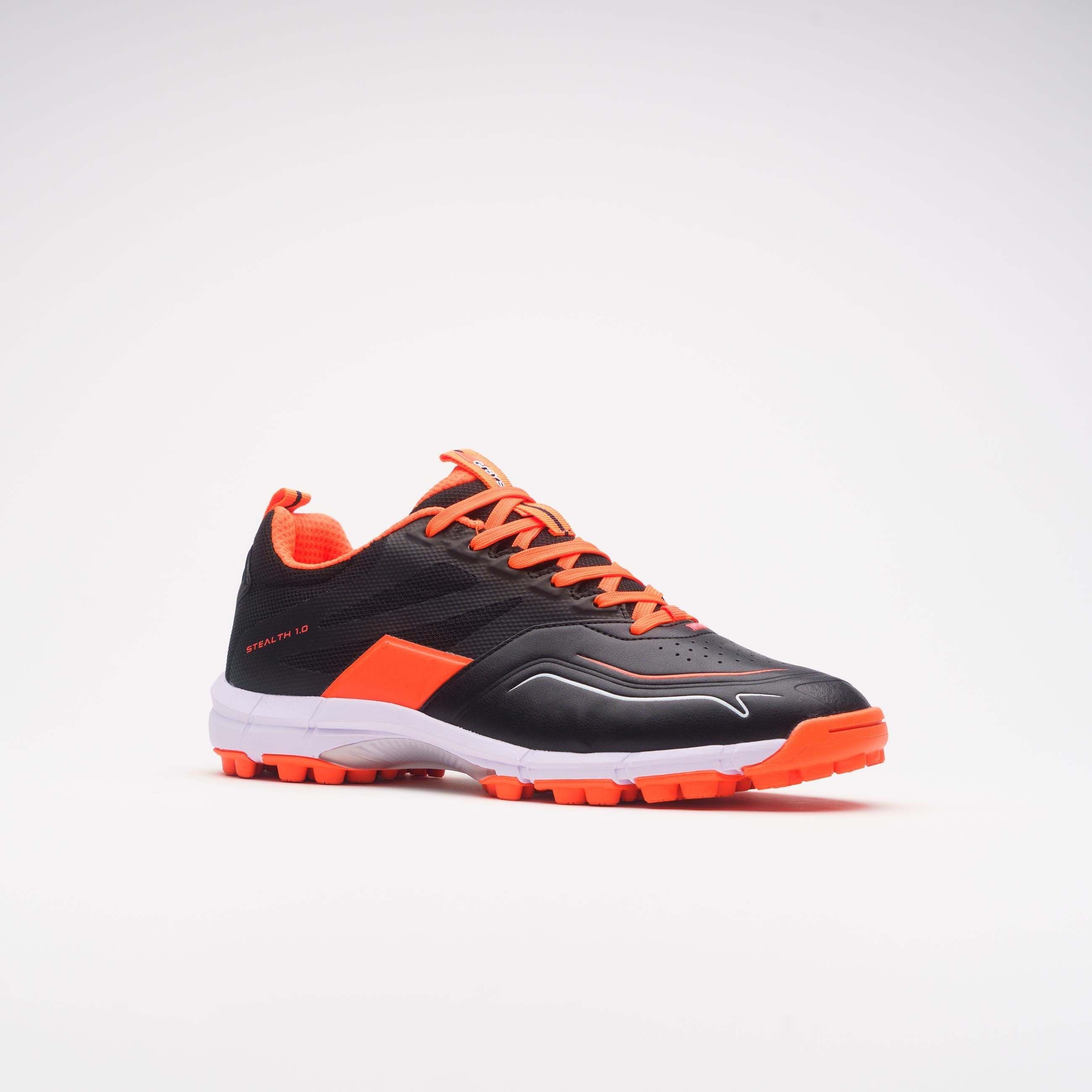 HSEA24Shoes Stealth 1.0 Black Orange, Outstep Toe