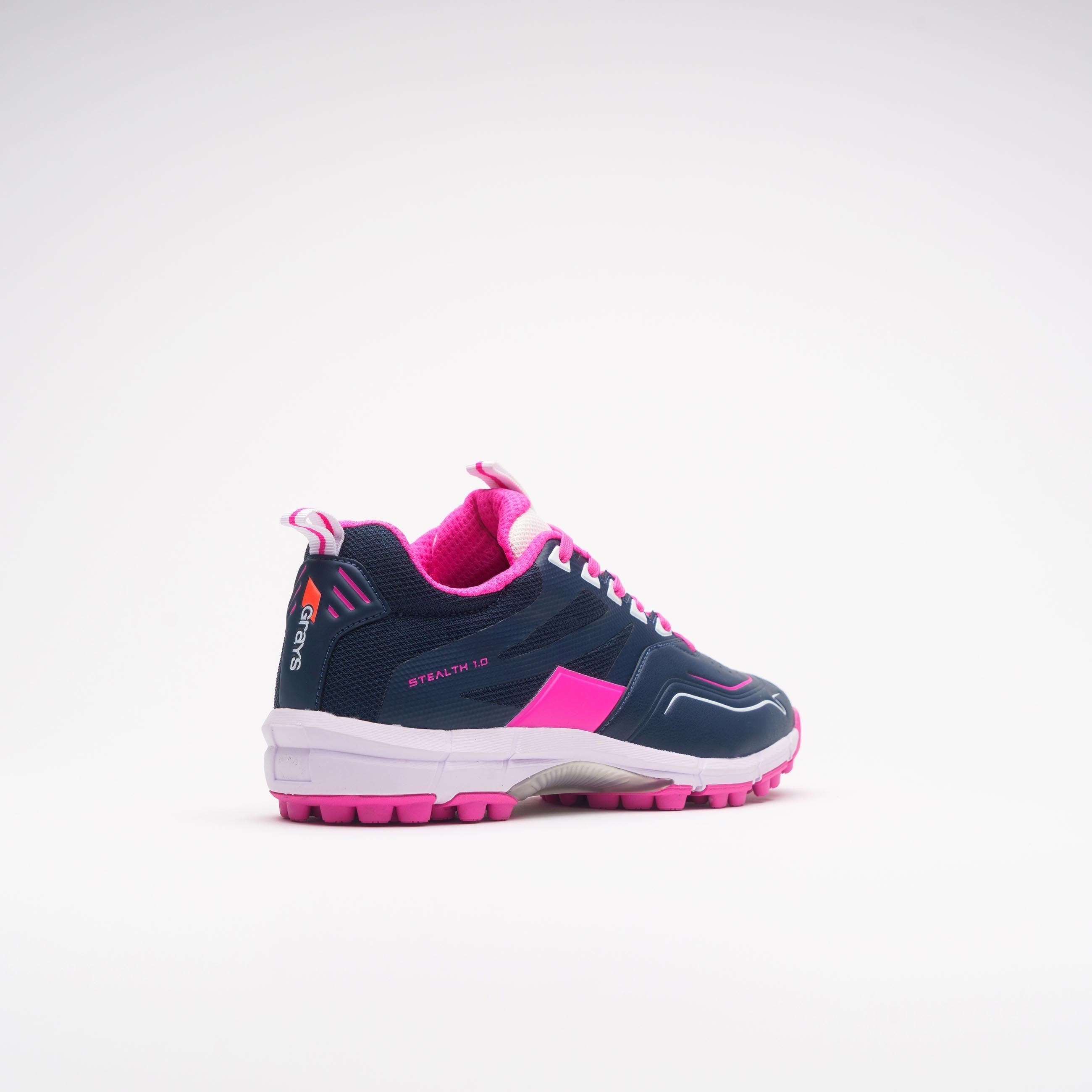 HSEG24Shoes Stealth 1.0 Navy Pink, Outstep Heel